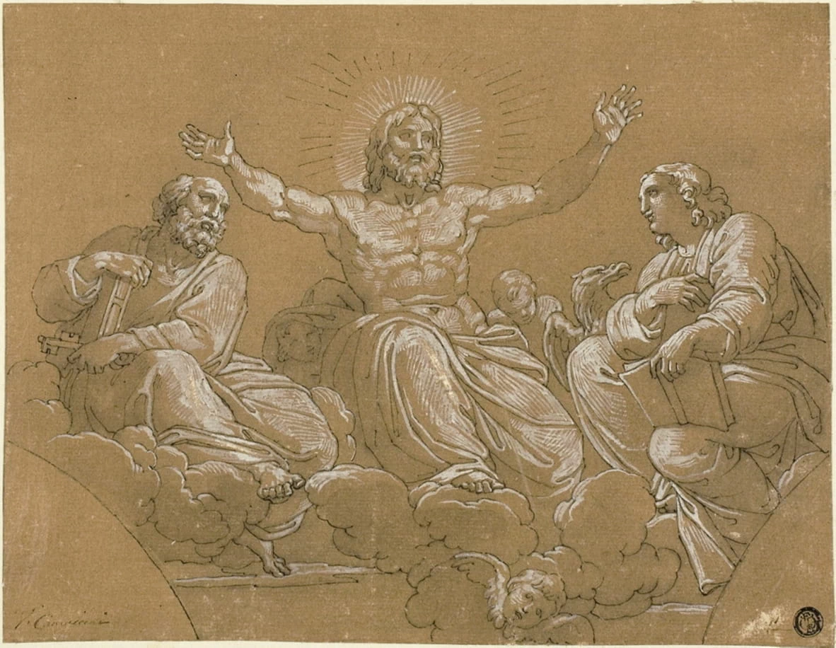 Cristo in gloria tra santi - Art Institute of Chicago